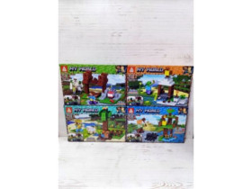 Конструктор 66063 MY WORLD 125дет диспл,бокс 17*5*17см