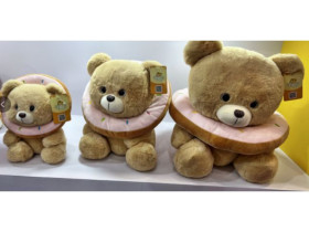 Мяка іграшка C46607 ведмедик з пончиком 30 см