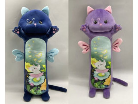 Мяка іграшка HKF2202 кіт батон 2 кольори 80 см