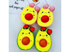 Сквіш авакадо SK36-4 (12шт) 9*5*13см