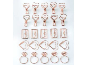 Тримачі скріпки для листівок та букетів (25 штук)