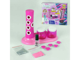 Набір для манікюру 37691 сушка для нігтів на батарейках лак блискітки 4FUN Game Club