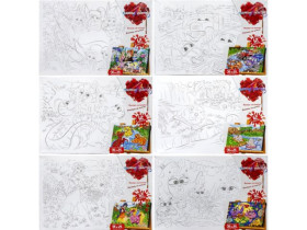 Розпис на полотні "Canvas Painting" 21см*31см ДТ-ОО-09305