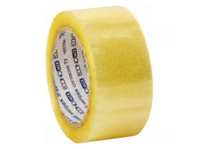 Скотч Economix Light 47815, 45 мм × 100 ярдів, прозорий (6 шт.)