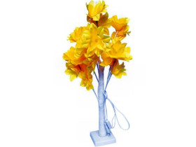 Гірлянда електрична "Дерево" 60см жовта D-60