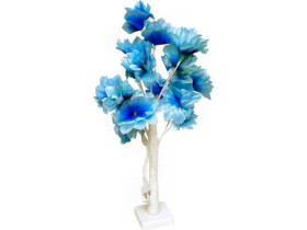 Гірлянда електрична "Дерево" 60см синя D-59