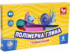 Полімерна глина 6кол.блис.304109001 (24шт) Школярик