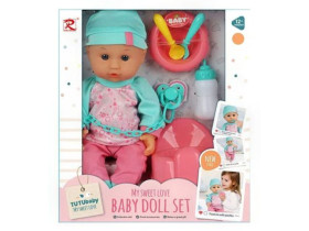 Пупс 6520 (24) висота 30 см, п’є, ходить на горщик