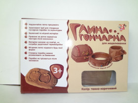 950521 Глина гончарная 500гр тем-кор