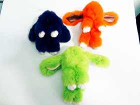 Брелок пушистий зверек большой