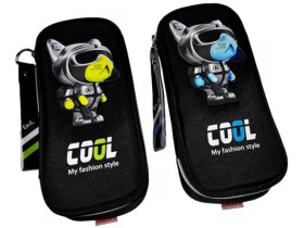 Пенал 24712S SAF 22х6х10см, поліестер