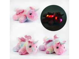 М’яка іграшка M 14303 (200) 3 кольори, підсвічування, 40 см