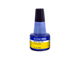 Штемпельна фарба Economix 30мл чорна 42201 (12шт)