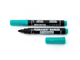 Маркер Centropen 8566, зелений, 2,5 мм (10/100)