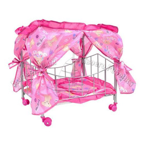 Кроватка M 0477 U/R(12шт) жел, 42,5-26-46см