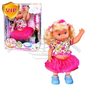 Кукла BB RT 05057-1 (8шт) танцует, MP3, аксессуары, на бат-ке, в кор-ке, 36-30-14см