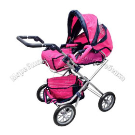 Коляска M 0471 U/R  (4шт) жел, демисезонная, люлька-переноска, сумка, 60-45,5-78,5см