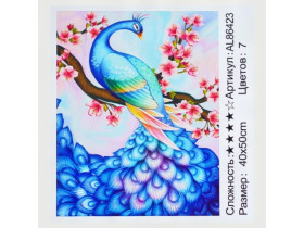 Алмазна мозаїка 86423, 40*50см Стрази різноі форми