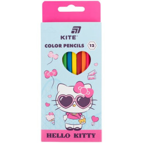 Карандаши цветные Kite 12 цветов Hello Kitty HK26-051 (12шт)
