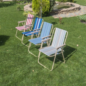 Кресло раскладное "Радуга" 52*48*76см MH-3076 (10шт)