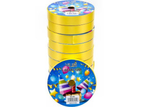 Лента полипропиленовая, 18 мм × 10 м, желтая, арт. 13-182 (10 шт.)