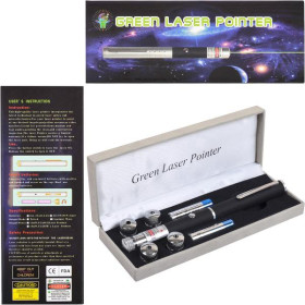 Лазерна указка зелена 16см 5 в1, 12-19
