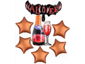 Набір фольгованих куль "Хелловін", 8 шт., арт. 3301-0025