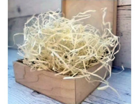 Наповнювач для декору стружка біла 50гр