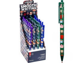 Ручка Vinson Teacup F-8 синя, автоматична (24/1440)