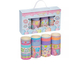 Набір декоративний Скотч паперовий 20шт XM-JD2622G (1уп)