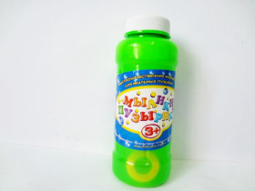 Запаска к мыльным пузырям M 0891 F (72шт) с палочкой, 240мл