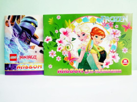 Альбом для малювання POLLY 120м2 UF лак голд 30арк скоба А4 (12шт)