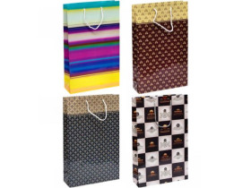 Пакет 5056 подарунковий Мікс вертикальний (12шт) 25*39*8см