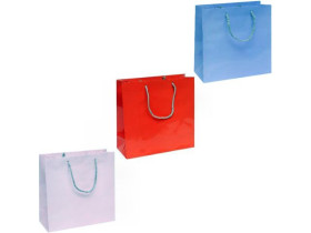 Пакет подарунковий 4038 Однотонний (12шт) 24*24*10см