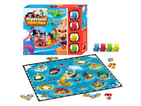 Настільна гра "Піратські пригоди" 90177 (24/2) "4FUN Game Club", в коробці