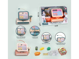 Касовий апарат 2023-8 (36/2) сканер зі звуком та підсвічуванням, калькулятор, продукти, гроші