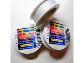 Нитка для бісеру 100 метрів (10шт)