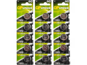 Батарейка GP 2016 таблетка (5шт)