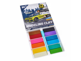 Пластилін Yes, 12 кол., 240г "Drift King" 540672