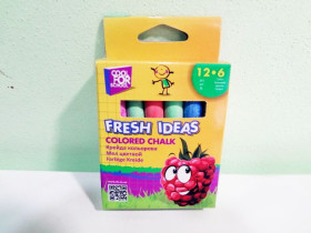 Крейда кольорова 12шт (288шт) 60703