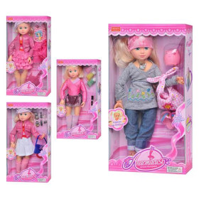 ZY Кукла ZYB-B 0468-1-4 (24шт) Анастасия, шарнирная(балерина), аксесс, в кор-ке