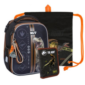 Набір колекційний Yes H-100S Jurassic World. Danger, рюкзак+пенал+сумка для взуття 550691