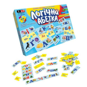 Пазли "Логічна Абетка" DT66Asp-U (12) "Danko Toys"