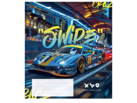 Зошит 48арк, у лінію, Школярик 3452L ВД-лак (10/100)