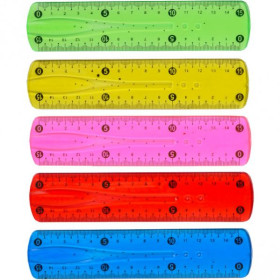 Лінійка 0079-0015 неламайка (48шт) 15см