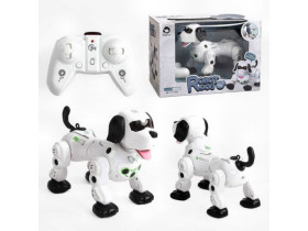 Собачка на радіокеруванні 777-602  ходить, випускає гази, відтворює характерні звуки, має сенсор