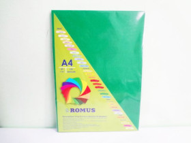 Папір А4 Темний 80 г/м², 100 арк., 41A, темно-зелений, 50454