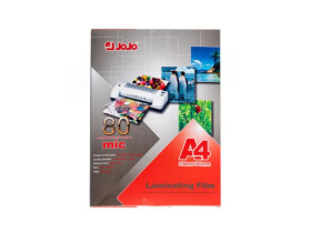 Плівка для ламінування JoJo 80 мкм, A4 (216×303 мм), 100 шт., 385096
