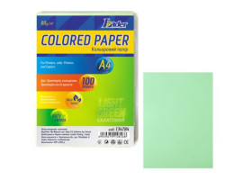 Папір кольоровий А4/80 г/м², 100 арк., салатовий, 134784