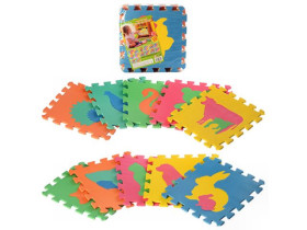 Килимок Мозаїка M 2738 (12шт) EVA, фігурки тварин, 10 дет, кул, 29-29-8см